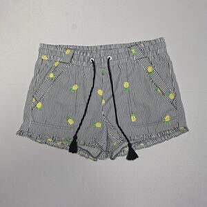 Jolt black-and-white striped shorts Size M